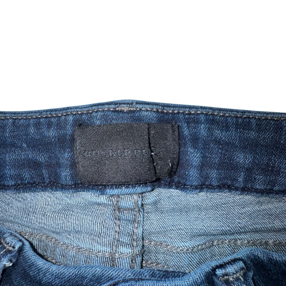 Buckle Black Jeans Women 28x36 (28x33) Blue Fit No. 53 Bootcut Stretch - Picture 3 of 10